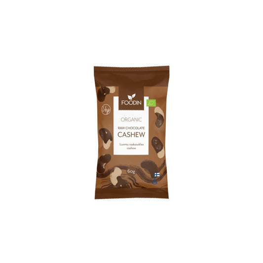 Cashewnødder i Råchokolade ØKO 60g