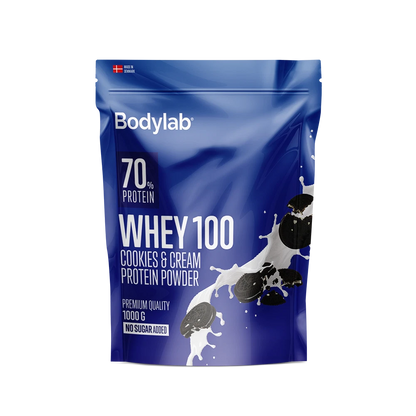Bodylab Whey 100 protein pulver tilbud (5 kg - 599 kr) først til mølle kg pris KUN 119 KR (du modtager 5 poser af 1kg)