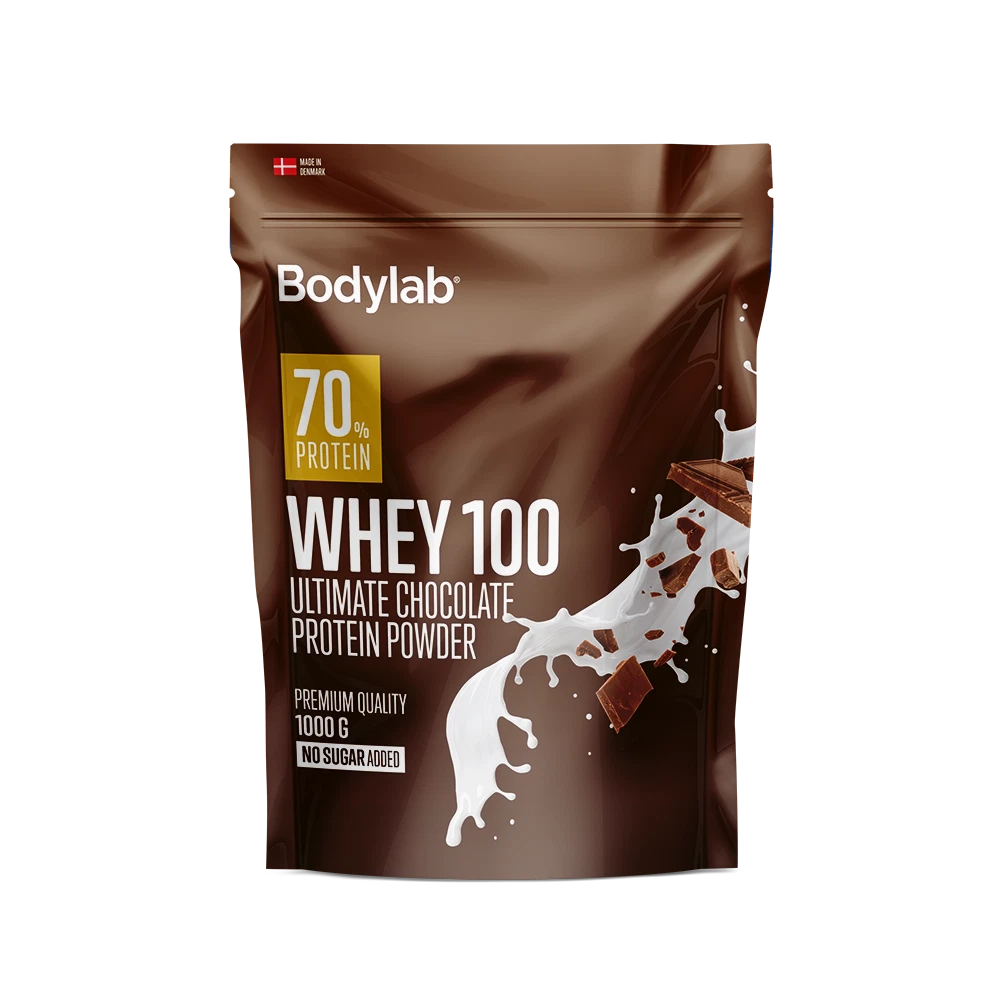 Bodylab Whey 100 protein pulver tilbud (5 kg - 599 kr) først til mølle kg pris KUN 119 KR (du modtager 5 poser af 1kg)